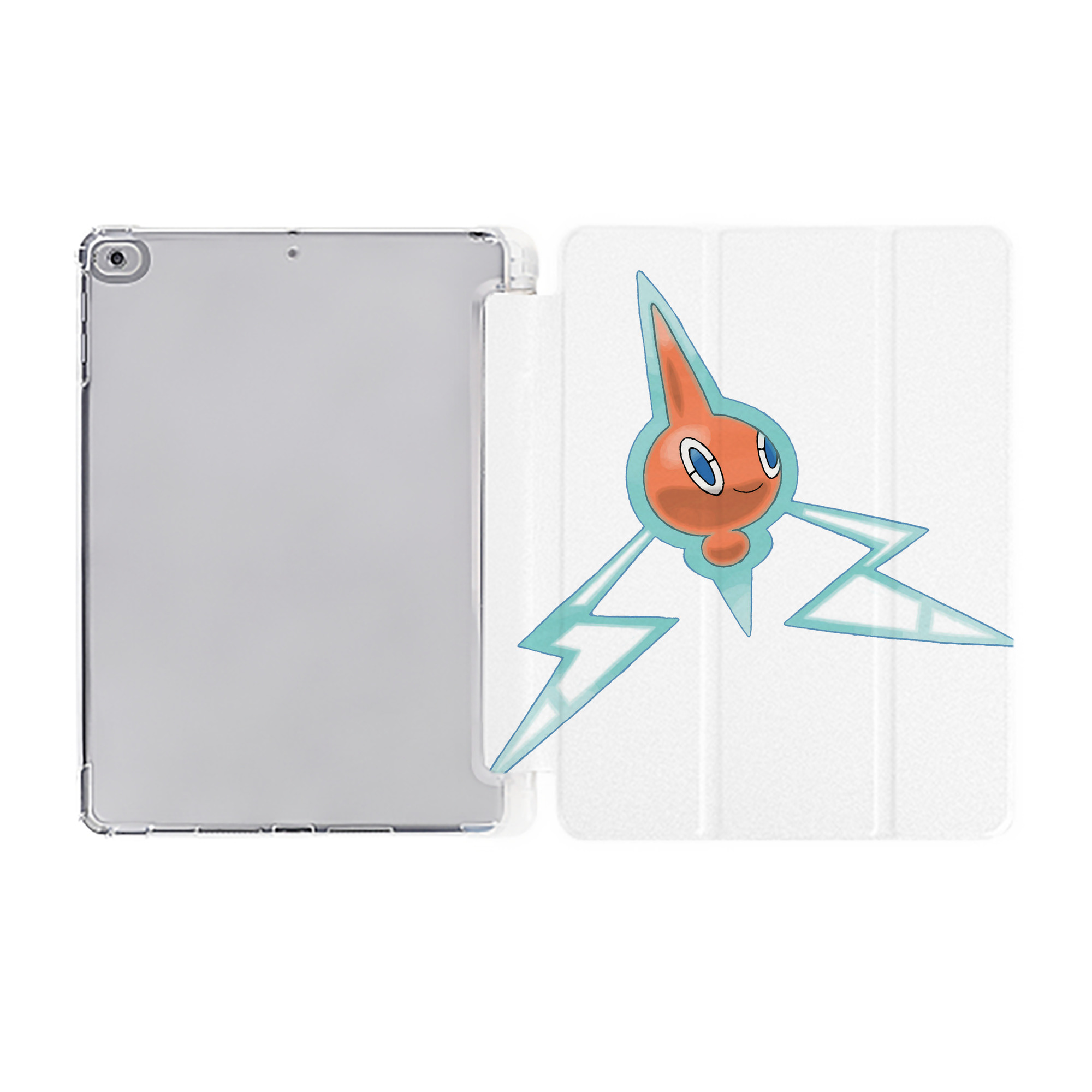 （画像用） ポケットモンスター Pokémon IPad ケース ペン収納付き 三つ折りスタンド PUレザー×シリコン 対応機種9.5/10.5/10.9インチ